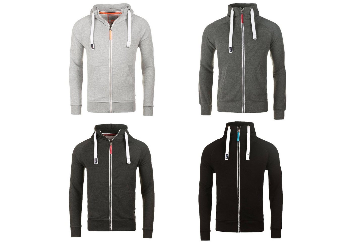 WOTEGA Kapuzensweatjacke Alex Zip Hoodie mit Kapuze von WOTEGA