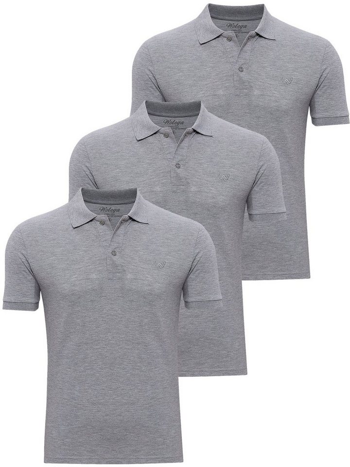 WOTEGA Poloshirt Nova Polo Shirt 3-Pack (Set, 3er-Pack) von WOTEGA