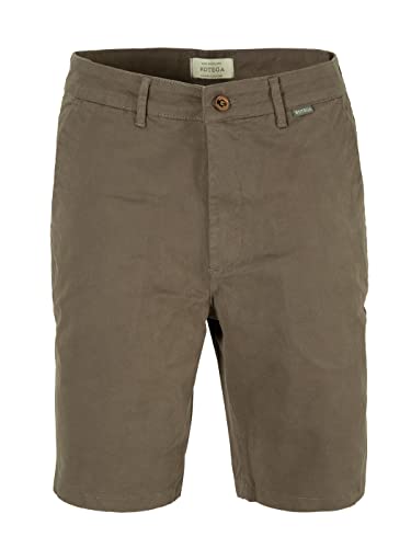 WOTEGA Spring - Braune Short Slim Fit - Herren Chino Stretch - Kurze Freizeitchino Männer, Braun (Major Brown 190810), W40 von WOTEGA