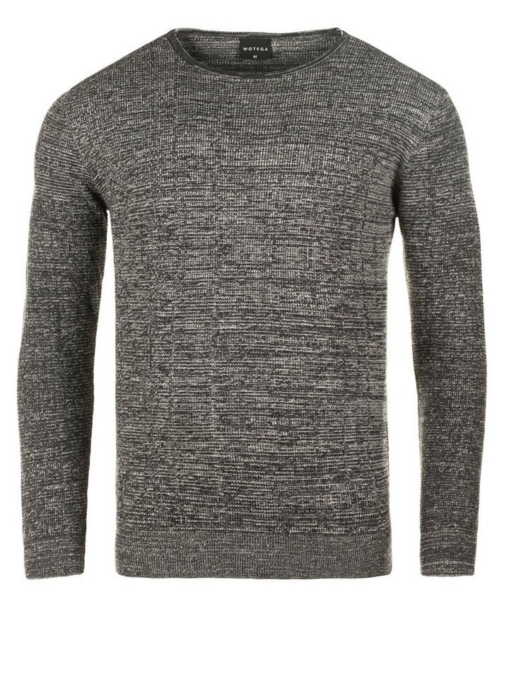 WOTEGA Strickfleece-Pullover WOTEGA - Structured Mouline Crew Neck von WOTEGA