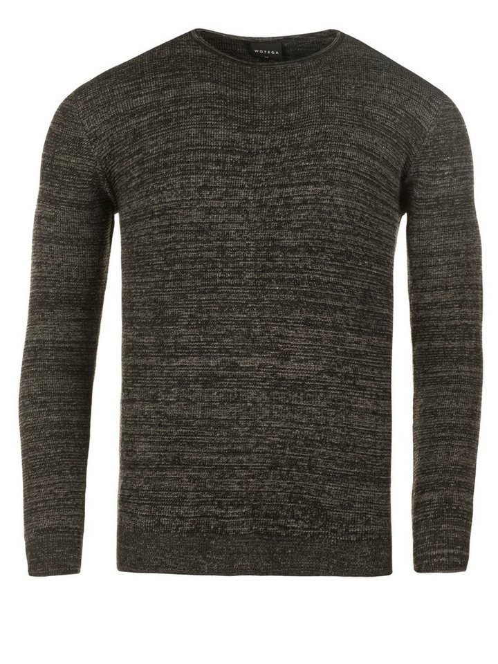 WOTEGA Strickfleece-Pullover WOTEGA - Structured Mouline Crew Neck von WOTEGA