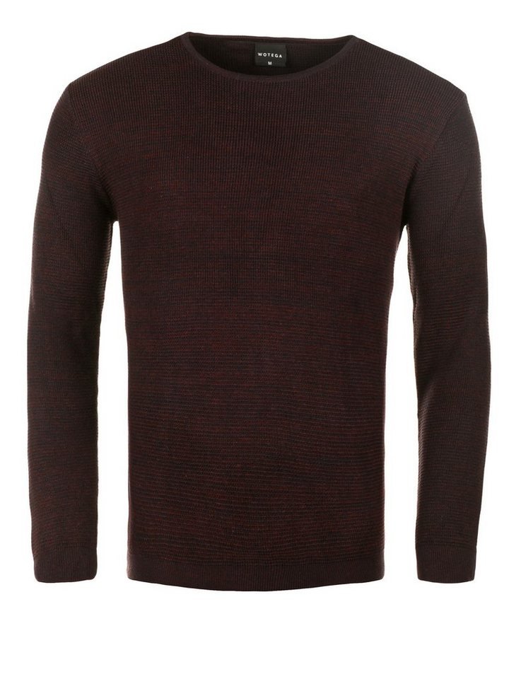 WOTEGA Strickfleece-Pullover WOTEGA - Structured Mouline Crew Neck von WOTEGA