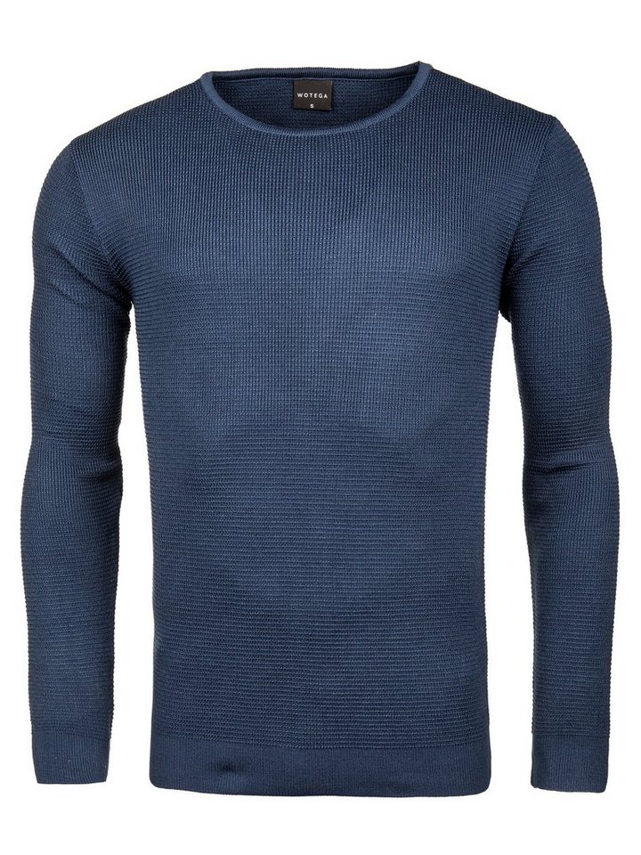 WOTEGA Strickpullover Structured Crew Neck Noah von WOTEGA