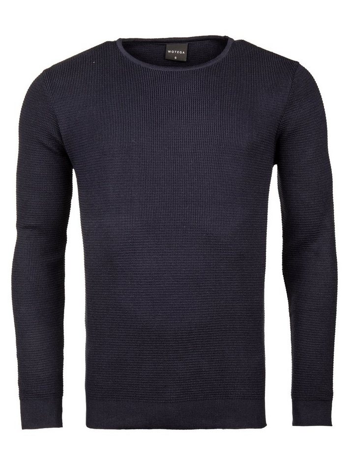 WOTEGA Strickpullover Structured Crew Neck Noah von WOTEGA