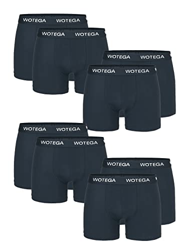 WOTEGA Joe - 8er Pack Herren Boxershorts - Männer Unterwäsche Retroshorts - Baumwoll Unterhosen für Herren von WOTEGA