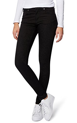 WOTEGA - Viola Damen Stretch Jeans Skinny Fit, Black (4008), W33/L32 von WOTEGA