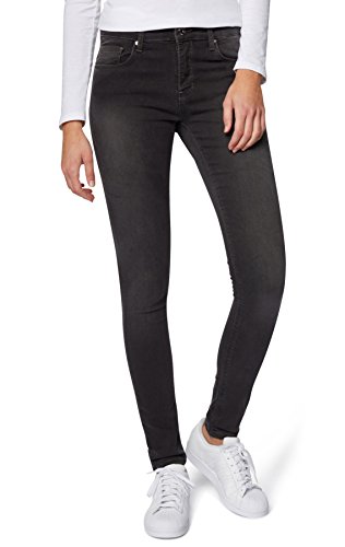 WOTEGA - Viola Damen Stretch Jeans Skinny Fit, medium Grey Denim (4002), W28/L32 von WOTEGA