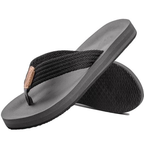 Herren Sommer Flip Flop Bequeme Zehentrenner Strandsandalen Lassige rutschfeste Sommer Schlappen Herren Sommer Flip Flop Bequeme Zehentrenner Strandsandalen Lassige rutschfeste Sommer Schlappen von WOTTE