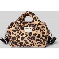 WOUF Bowling Bag mit Logo-Patch Modell 'Feline' in Mittelbraun, Größe 1 WOUF Bowling Bag mit Logo-Patch Modell 'Feline' in Mittelbraun, Größe 1 von WOUF
