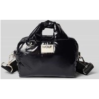 WOUF Bowling Bag mit Logo-Patch Modell 'Nuit' in Black, Größe 1 von WOUF