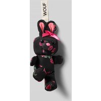 WOUF Charm mit Logo-Patch Modell 'Bloom' in Black, Größe 1 von WOUF