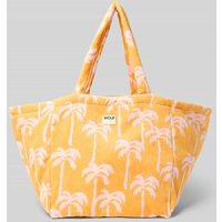 WOUF Handtasche mit Label-Badge Modell 'Tenerife' in Orange, Größe 1 von WOUF