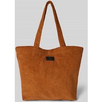 WOUF Handtasche mit Label-Patch in Rostrot, Größe 1 von WOUF