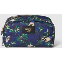 WOUF Kosmetiktasche mit Allover-Muster Modell 'Malu' in Marine, Größe 1 von WOUF