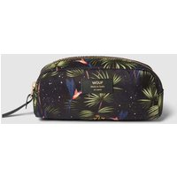 WOUF Kosmetiktasche mit Allover-Muster Modell 'Paradise' in Marine, Größe 1 von WOUF