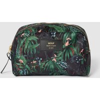 WOUF Kosmetiktasche mit Allover-Print Modell 'Janne Big Beauty' in Black, Größe 1 von WOUF