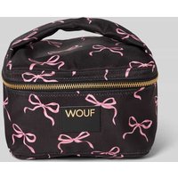 WOUF Kosmetiktasche mit Label-Detail Modell 'Juliette' in Black, Größe 1 von WOUF