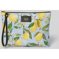 WOUF Kosmetiktasche mit Trageschlaufe Modell 'Capri' in Hellblau, Größe 1 von WOUF