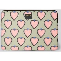 WOUF Laptoptasche mit Label-Detail in Schilf, Größe 1 von WOUF