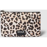 WOUF Pouch mit Allover-Muster Modell 'Cleo' in Sand, Größe One Size von WOUF