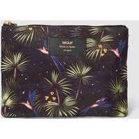WOUF Pouch mit Allover-Muster Modell 'Paradise' in Marine, Größe One Size von WOUF