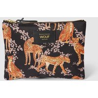 WOUF Pouch mit Animal-Print Modell 'Salome' in Black, Größe 1 von WOUF