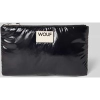 WOUF Pouch mit Label-Patch Modell 'Nuit' in Black, Größe 1 von WOUF