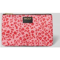 WOUF Pouch mit Label-Patch Modell 'Roar' in Pink, Größe 1 von WOUF