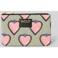 WOUF Pouch mit Label-Patch in Schilf, Größe 1 von WOUF