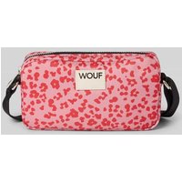 WOUF Shoulder Bag mit Logo-Patch Modell 'Roar' in Pink, Größe 1 WOUF Shoulder Bag mit Logo-Patch Modell 'Roar' in Pink, Größe 1 von WOUF
