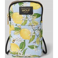 WOUF Smartphone-Tasche mit Label-Badge Modell 'Capri' in Hellblau, Größe 1 von WOUF