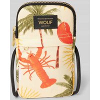 WOUF Smartphone-Tasche mit Label-Badge Modell 'Rio' in Sand, Größe 1 von WOUF