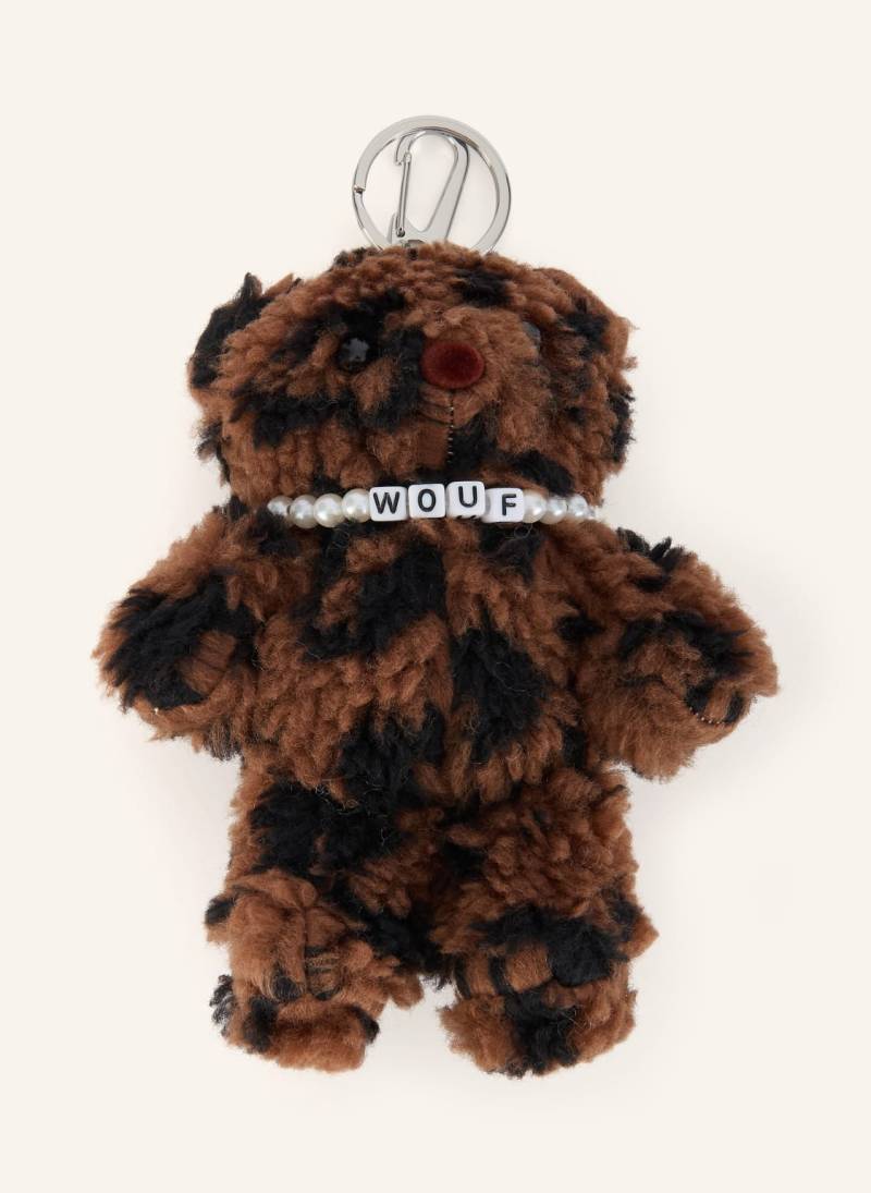 Wouf Taschenanhänger Simona braun von WOUF