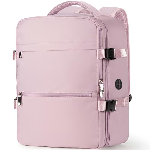 WOUIYO für Easyjet Handgepäck 45x36x20 Rucksack Handgepäck Flugzeug Reiserucksack 15.6 Zoll Laptop Backpack mit USB-Loch, Reisetasche Cabin Bag Business Arbeit für Herren Damen von WOUIYO