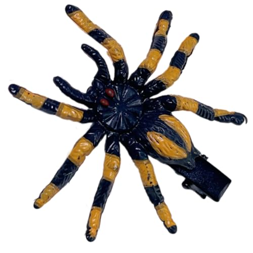 Schöne Spinnen Haarspange Haltbarkeit Harze Haarspange Mode Halloween Haarnadel für Mädchen und Frauen von WOURRD