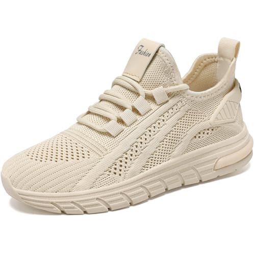 WOWEI Damen Laufschuhe Turnschuhe Sportschuhe Sneaker Running Tennis Schuhe Leichtgewichts Atmungsaktiv Frauen Straßenlaufschuhe Walkingschuhe Outdoor Fitness Jogging (Jog-K23, 40EU) von WOWEI