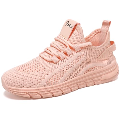 WOWEI Damen Laufschuhe Turnschuhe Sportschuhe Sneaker Running Tennis Schuhe Leichtgewichts Atmungsaktiv Frauen Straßenlaufschuhe Walkingschuhe Outdoor Fitness Jogging (Jog-K28, 41EU) von WOWEI