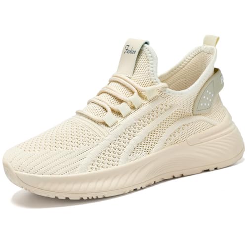 WOWEI Damen Laufschuhe Turnschuhe Sportschuhe Sneaker Running Tennis Schuhe Leichtgewichts Atmungsaktiv Frauen Straßenlaufschuhe Walkingschuhe Outdoor Fitness Jogging (Jog-K35, 41EU) von WOWEI