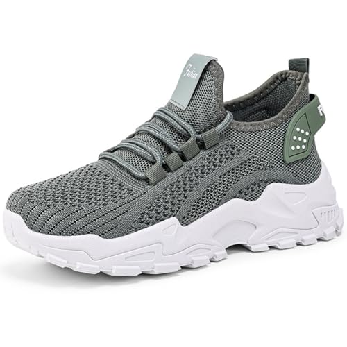 WOWEI Damen Laufschuhe Turnschuhe Sportschuhe Sneaker Running Tennis Schuhe Leichtgewichts Atmungsaktiv Frauen Straßenlaufschuhe Walkingschuhe Outdoor Fitness Jogging (Jog-K8, 37EU) von WOWEI