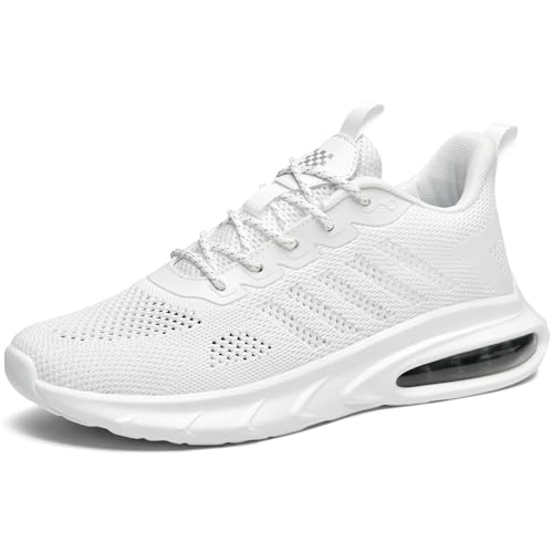 WOWEI Sportschuhe Turnschuhe Herren mit Luftkissen Laufschuhe Dämpfung Profilsohle Sneaker Atmungsaktiv Leichte Schuhe Joggingschuhe Straßenlaufschuhe Walkingschuhe Fitnessschuhe (Schuhe-10, 39EU) von WOWEI