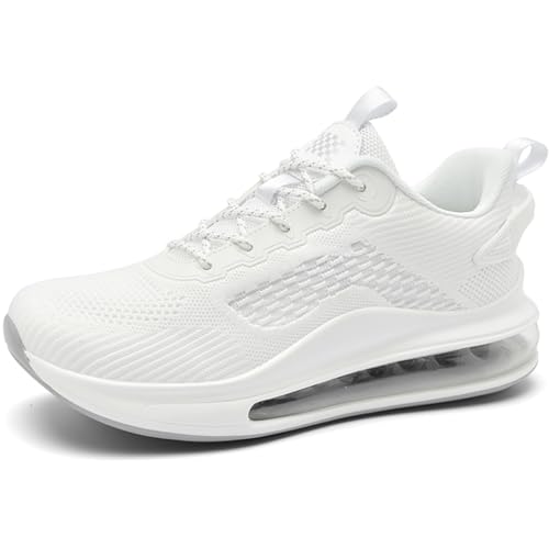 WOWEI Sportschuhe Turnschuhe Herren mit Luftkissen Laufschuhe Dämpfung Profilsohle Sneaker Atmungsaktiv Leichte Schuhe Joggingschuhe Straßenlaufschuhe Walkingschuhe Fitnessschuhe (Schuhe-26, 41EU) von WOWEI