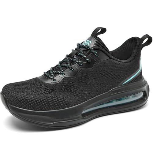 WOWEI Sportschuhe Turnschuhe Herren mit Luftkissen Laufschuhe Dämpfung Profilsohle Sneaker Atmungsaktiv Leichte Schuhe Joggingschuhe Straßenlaufschuhe Walkingschuhe Fitnessschuhe (Schuhe-29, 40EU) von WOWEI