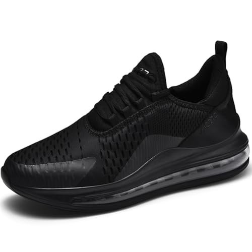 WOWEI Sportschuhe Turnschuhe Herren mit Luftkissen Laufschuhe Dämpfung Profilsohle Sneaker Atmungsaktiv Leichte Schuhe Joggingschuhe Straßenlaufschuhe Walkingschuhe Fitnessschuhe (Schuhe-6, 42EU) von WOWEI