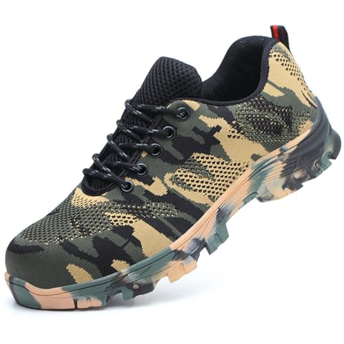 WOWEI Wanderstiefel Wanderschuhe Herren Damen wasserdichte Outdoorschuhe rutschfeste Kletterschuhe Leicht Atmungsaktiv Trekking Hiking Schuhe Wanderhalbschuhe (Wan-D1, 44EU) von WOWEI