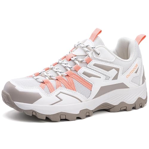 WOWEI Wanderstiefel Wanderschuhe Herren Damen wasserdichte Outdoorschuhe rutschfeste Kletterschuhe Leicht Atmungsaktiv Trekking Hiking Schuhe Wanderhalbschuhe (Wan-D32, 37EU) von WOWEI