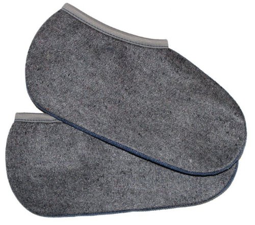 2 Paar Stiefelsocken sogenannte Rosshaarsocken Grau Made in Germany, Farbe:Grau;Größe:35-36 von WOWERAT