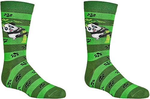 WOWERAT „Panda“ VISCOSE- BAMBUS - SOCKEN für Kinder und Teenager, superweich und atmungsaktiv 2er-Bündel (Gr.31-34, Panda) von WOWERAT