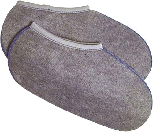 WOWERAT Stiefelsocken sogenannte Rosshaar Socken für Damen und Herren 1 PAAR (Gr.47-48, grau) von WOWERAT