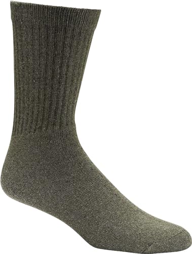 WOWERAT Tennissocken Vollfrottee 5er-BÜNDEL (Gr.43-46, 6933-khaki-olivgrün) von WOWERAT
