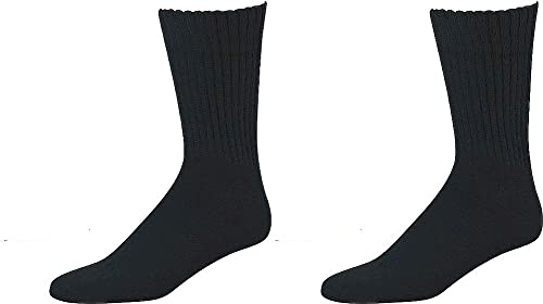WOWERAT Tennissocken mit Komfortbund. Vollfrottee, 5er-BÜNDEL (Gr.39-42, schwarz uni) von WOWERAT